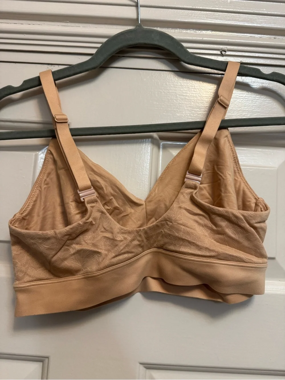 Tommy John Nude/Beige Lace Wireless Comfort Bra - Picture 3 of 5